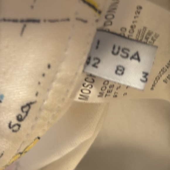 Moschino TROUSERS vintage jeans pirate water size 8 - Picture 7 of 7